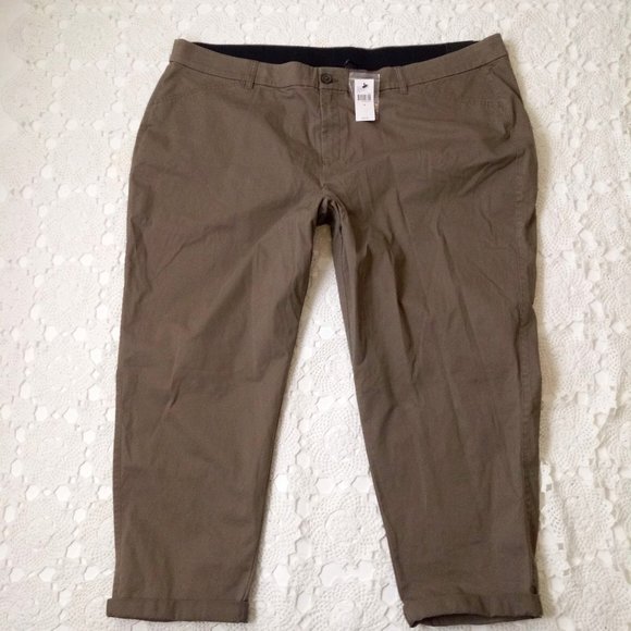 Lane Bryant Pants & Jumpsuits New Lane Bryant Boyfriend Khaki Chino